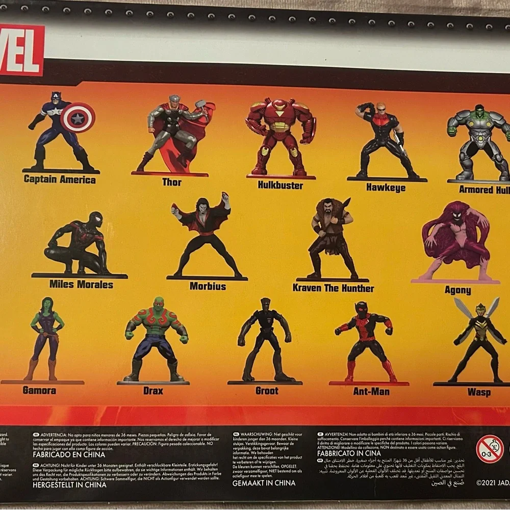 Marvel Series 6 Nano Metalfigs by Jada Toys - Picture 11 of 11